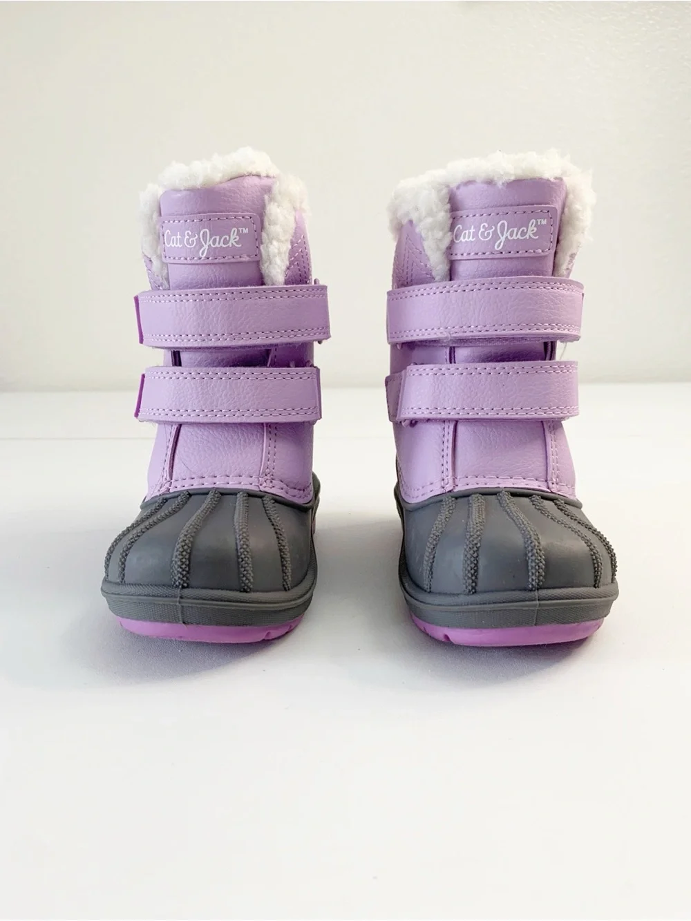 Cat & Jack Infant Toddler Light Purple Winter Boots ~ 5